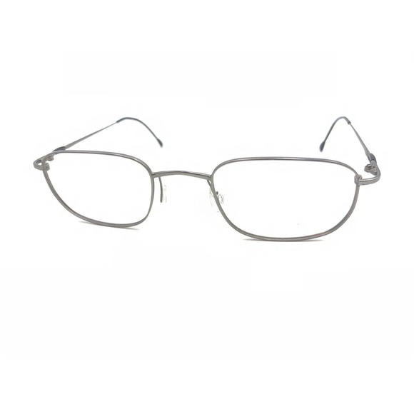 Silhouette Titanium Matte Gunmetal Gray Eyeglasses Frames 50-22 135 Austria - Picture 8 of 12